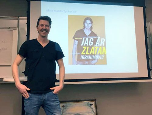 Niklas ”Zlatan ” Sundberg en mkt uppskattad föreläsare i ämnet avel och injagning av brittiska fågelhundar